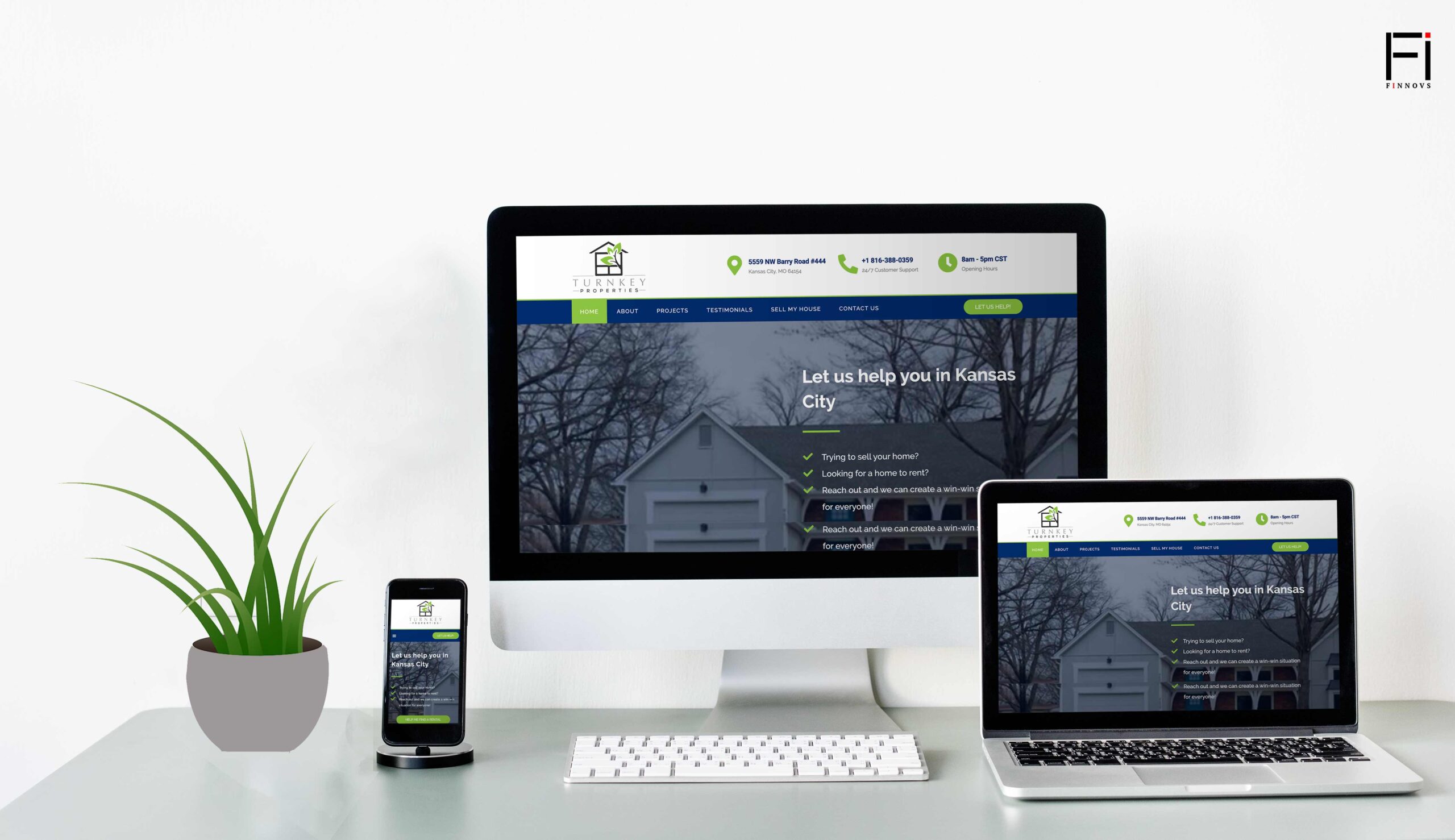 Finnovs Innovative website design, website development, and SEO